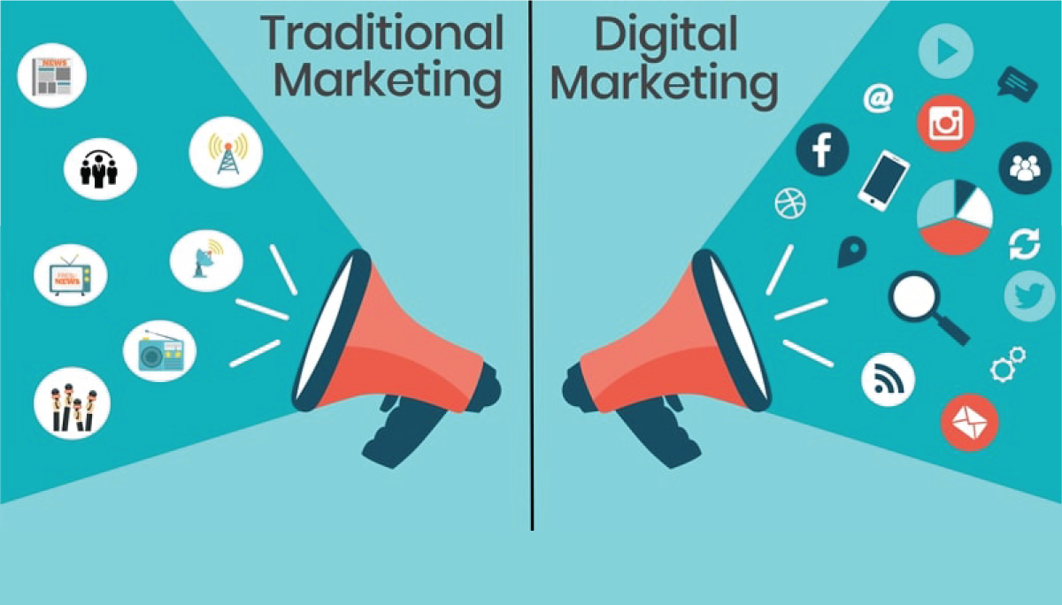 Sự khác biệt giữa Digital Marketing và Marketing truyền thống