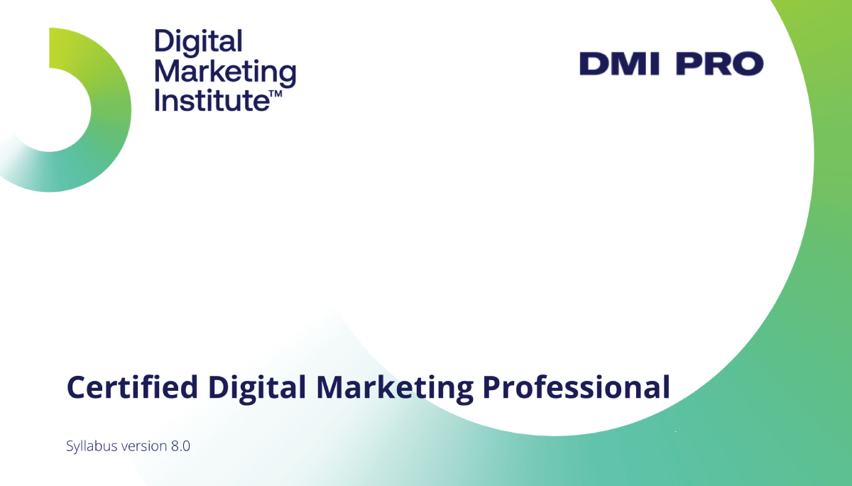 Chứng chỉ Digital Marketing Pro DMI thuộc chương trình đào tạo Digital Marketing hàng đầu hiện nay